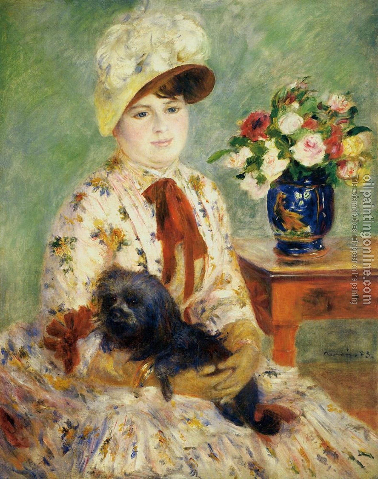 Renoir, Pierre Auguste - Madame Hagen